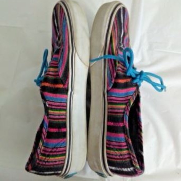 Vans Rasta Bali Lace Canvas Sneakers Textile 7 - Picture 6 of 8